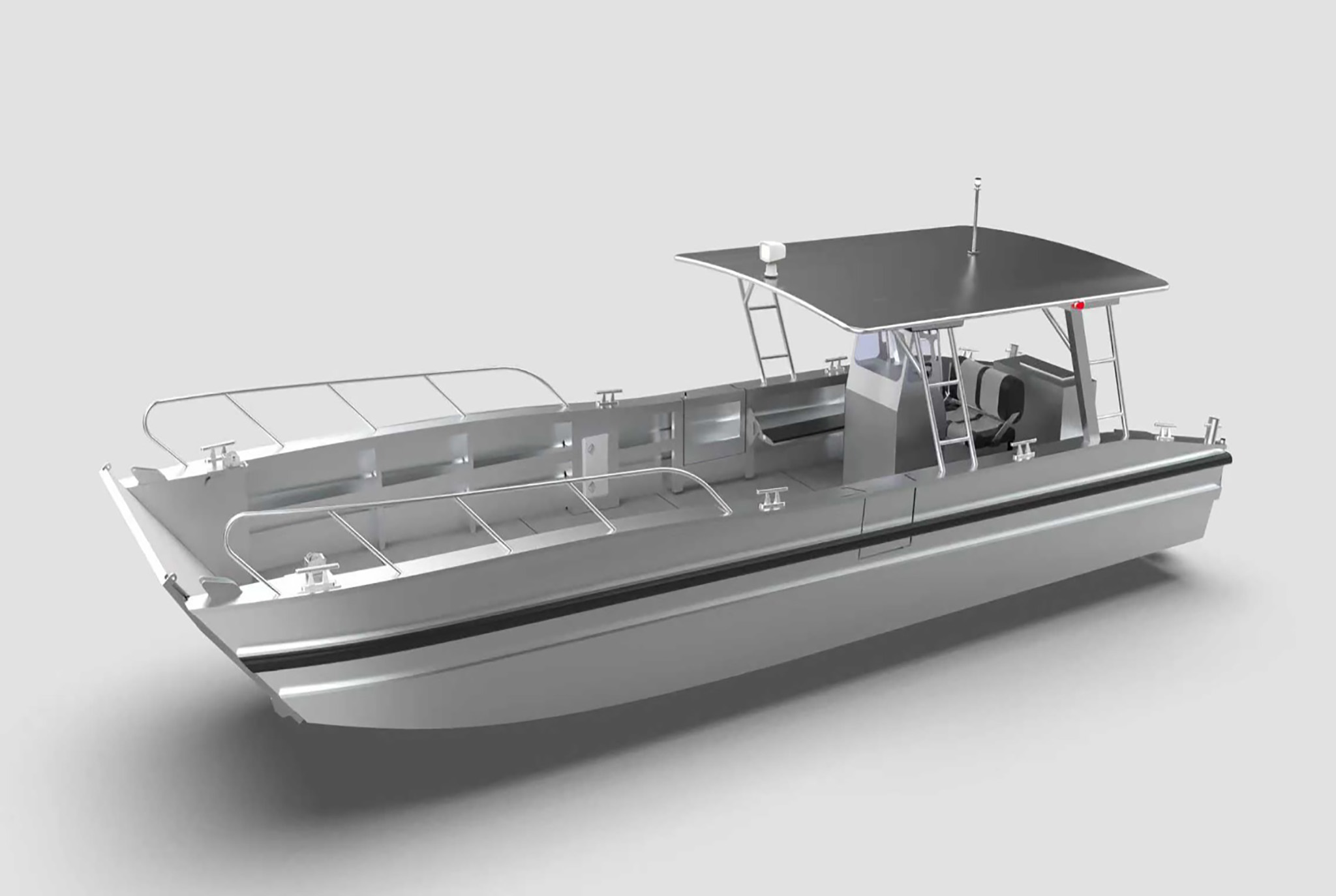 33' Aluminum Landing Craft