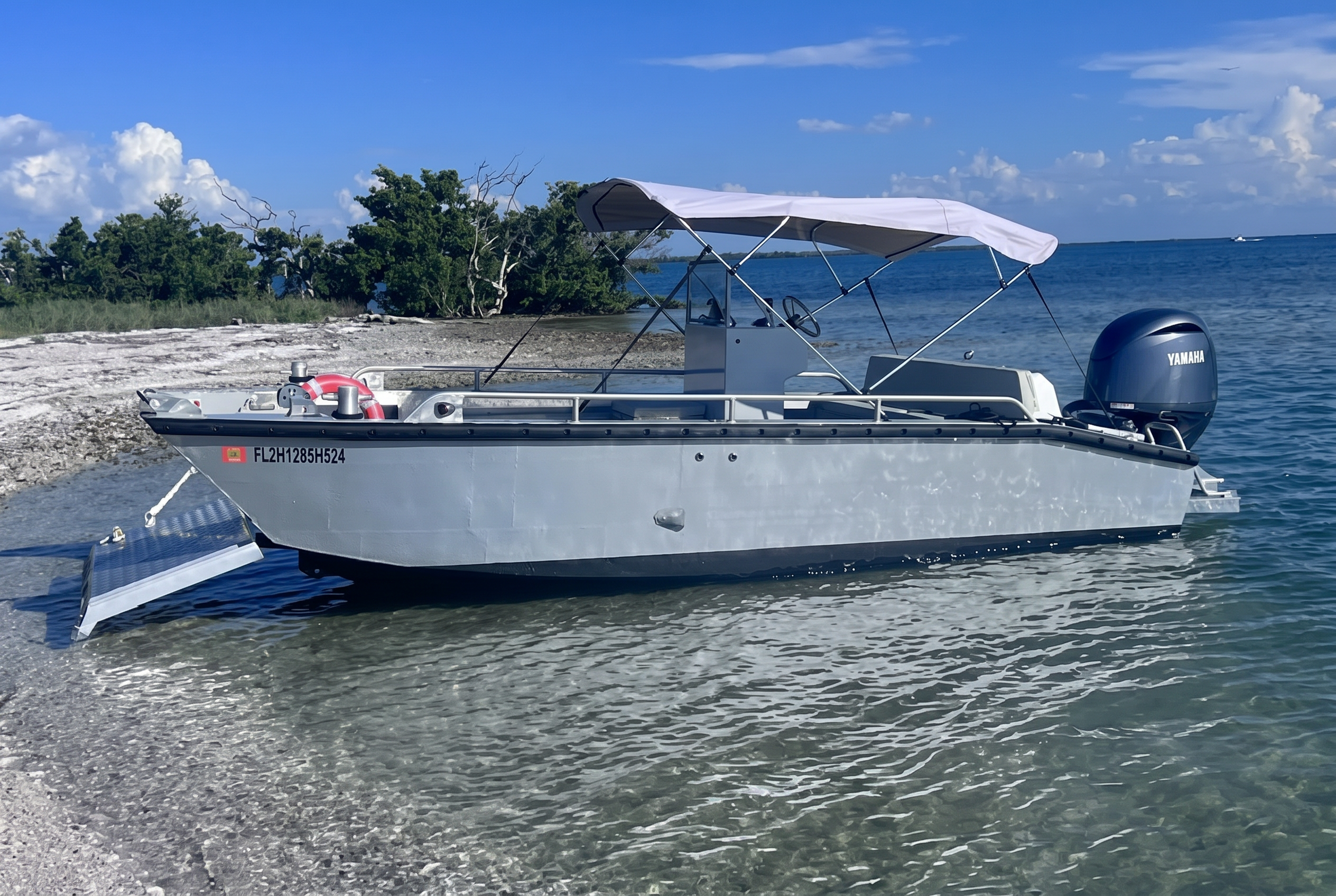 20' Aluminum Landing Craft - Gray