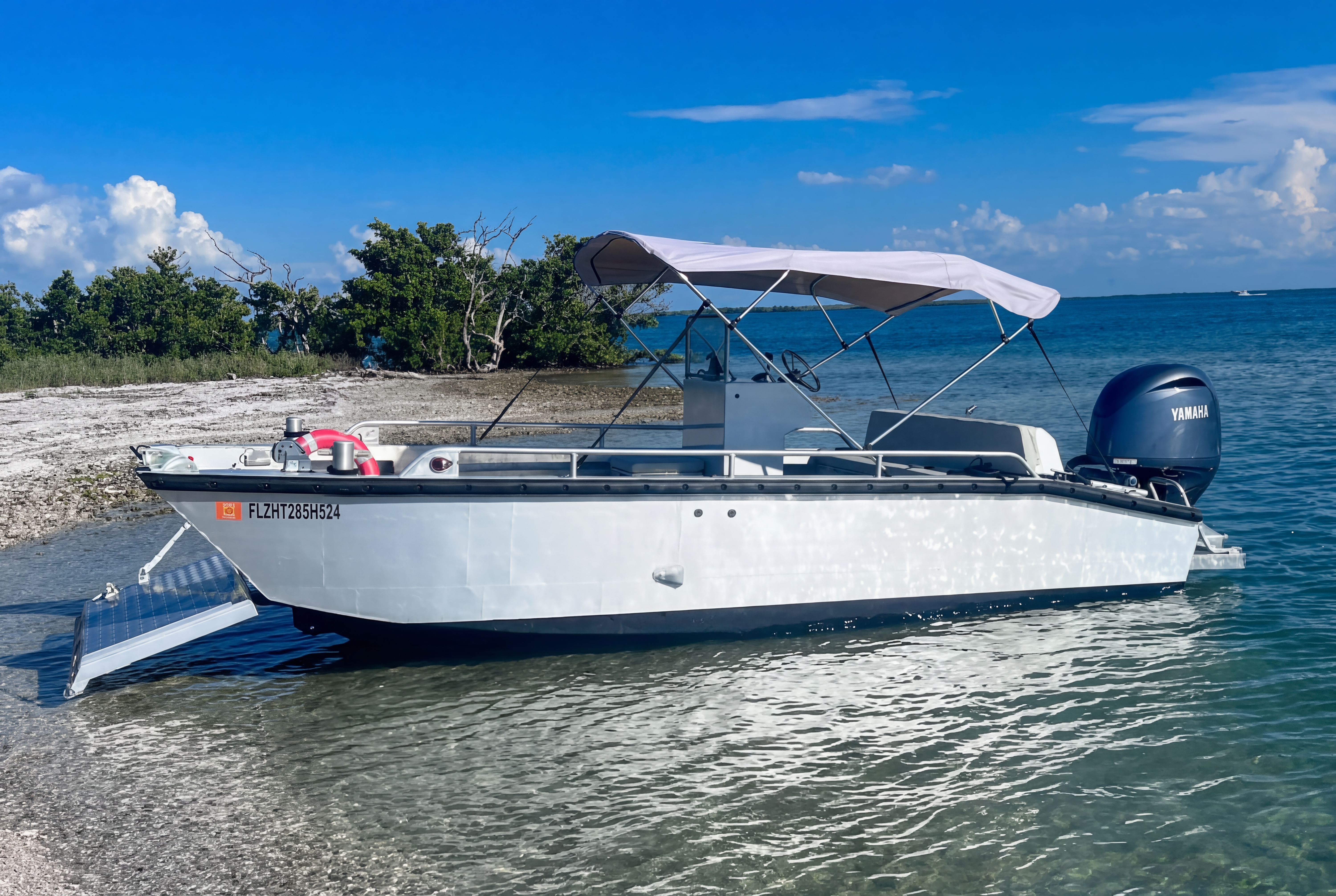 20' Aluminum Landing Craft - Clear Coat